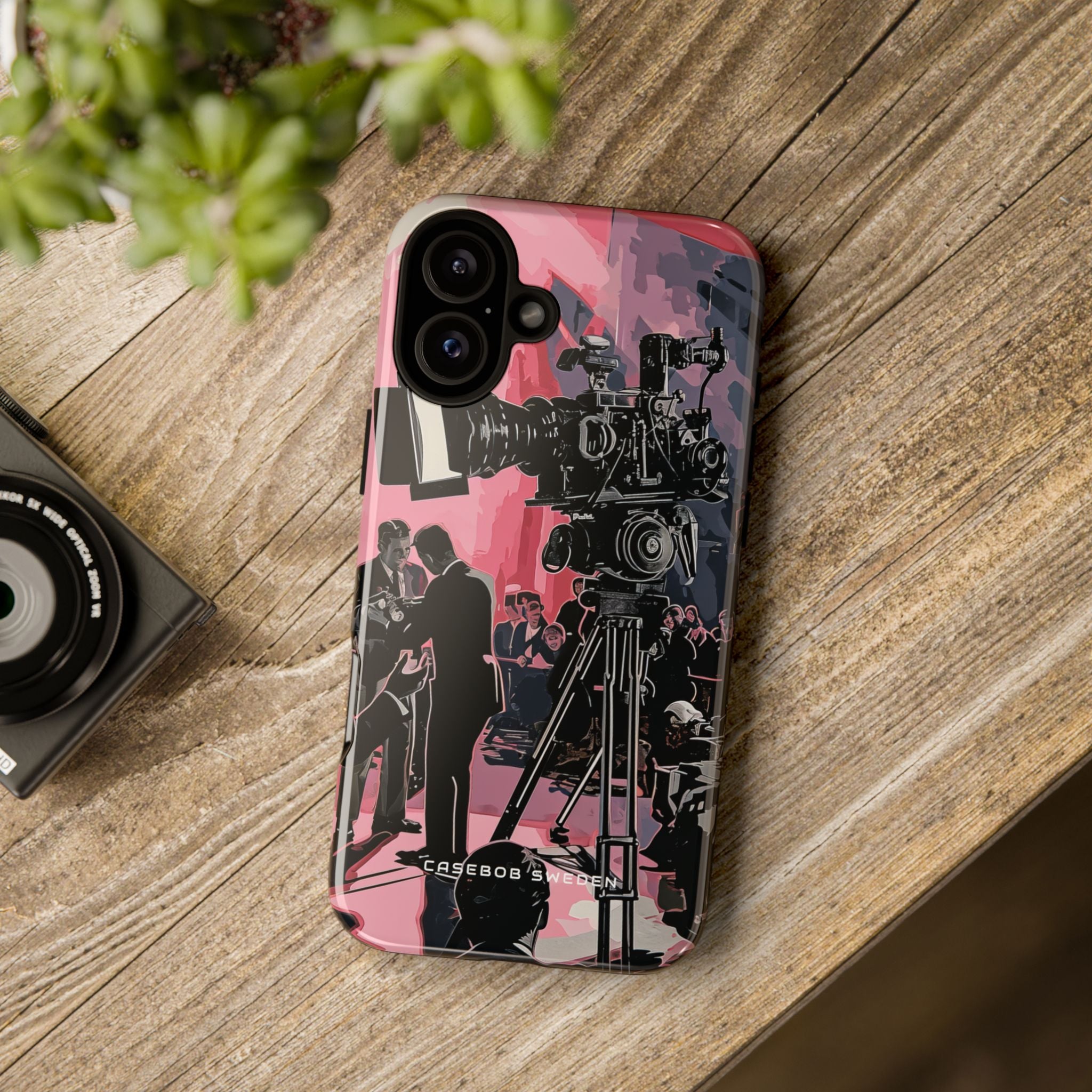 Retro Cinematic Spotlight iPhone 16 - Tough Phone Case