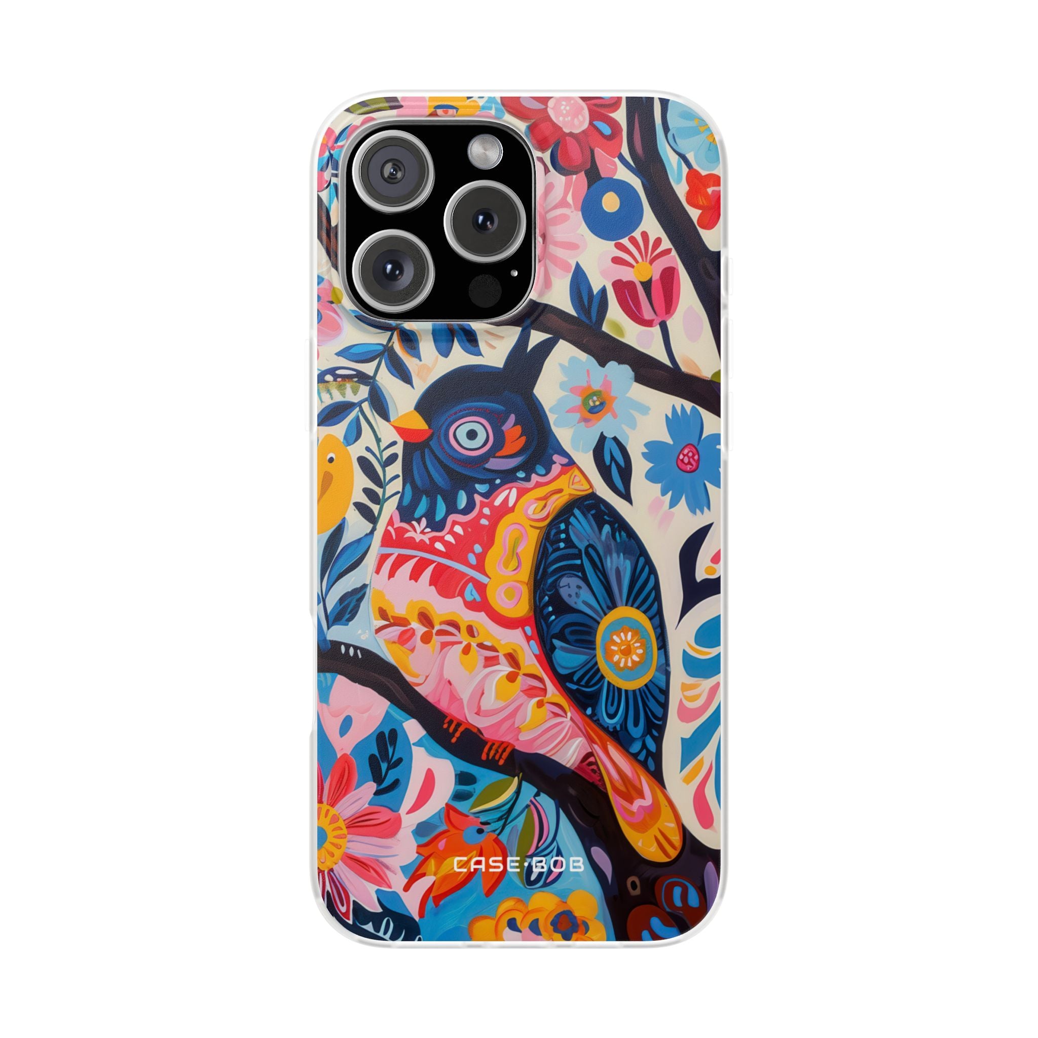 Owl Bloom iPhone 16 Pro Max Case - Soft