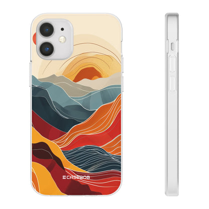 Sunset Waves | Flexible Phone Case for iPhone