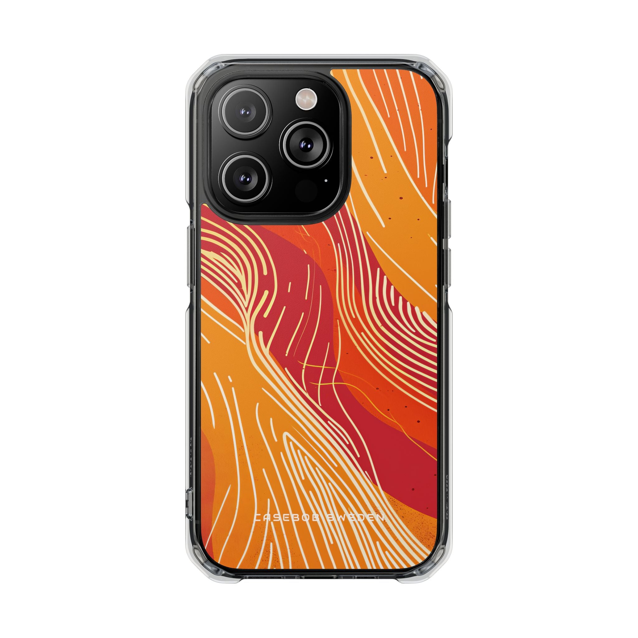 Gradient Flowwave Essence iPhone 14 - Clear Impact Phone Case