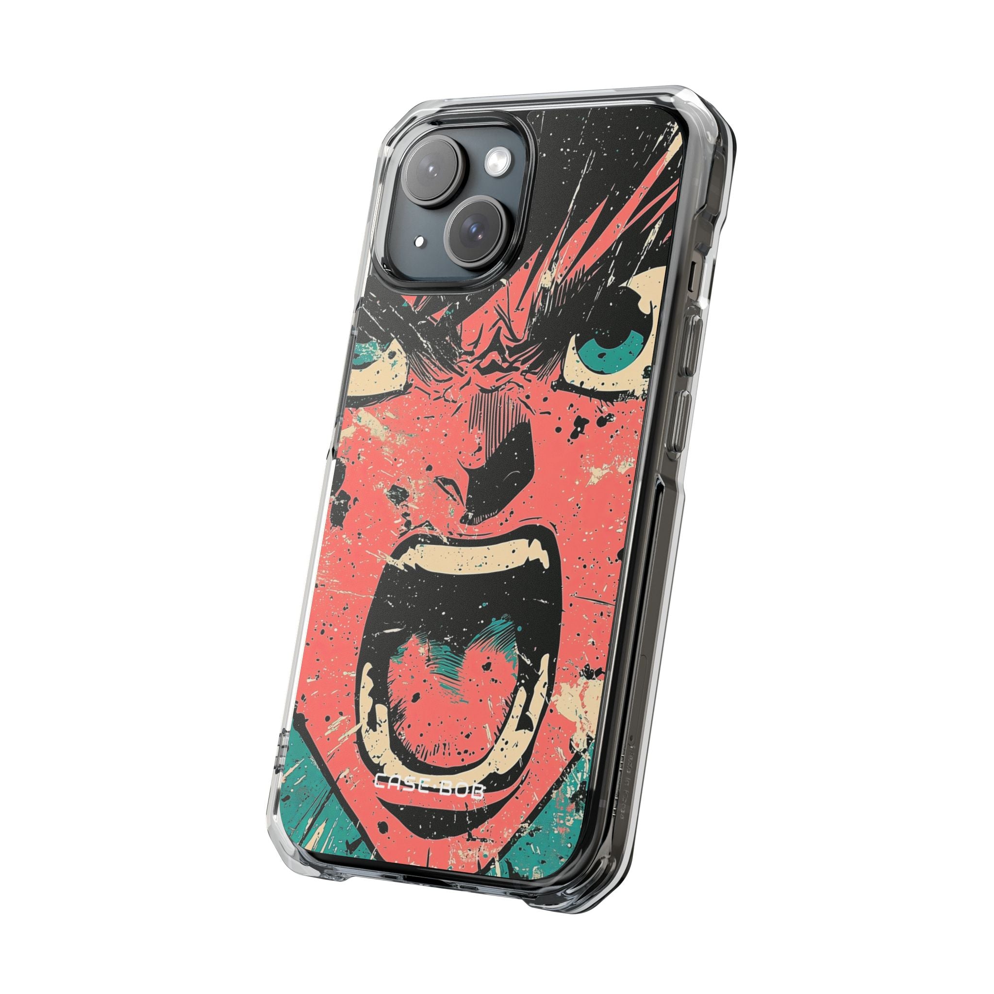 Screaming Face Chaos iPhone 15 Case - Impact
