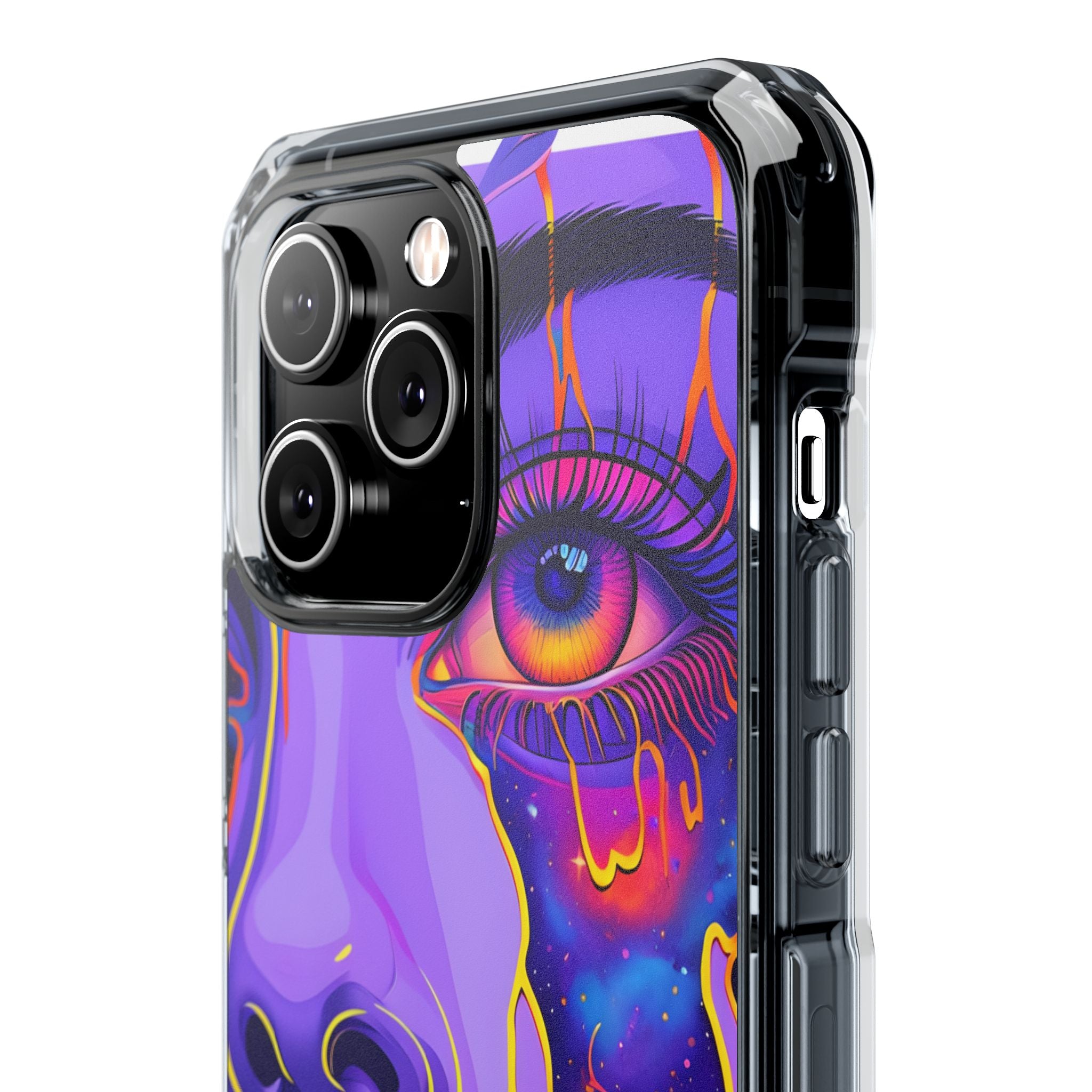 Cosmic Dreamscape Eye iPhone Case - Impact