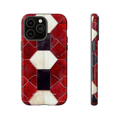 Gothic Hexagon Symmetry iPhone 14 - Tough Phone Case