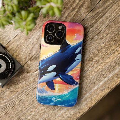 Orca Leaps Joyfully - iPhone Case