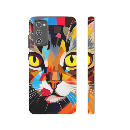 Abstract Kitty Palette - Protective Phone Case