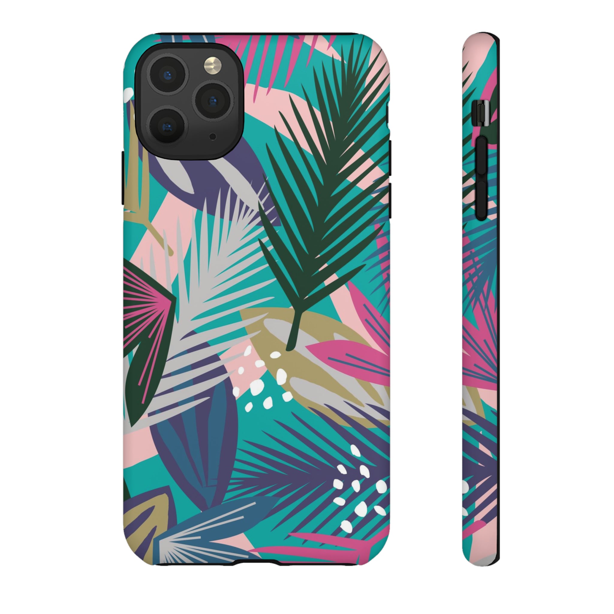 Tropical Leaf Loki - Protective Phone Case