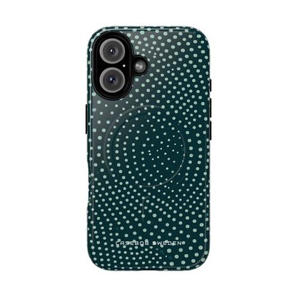 Teal Rippleflow iPhone 16  Tough+ Phone Case