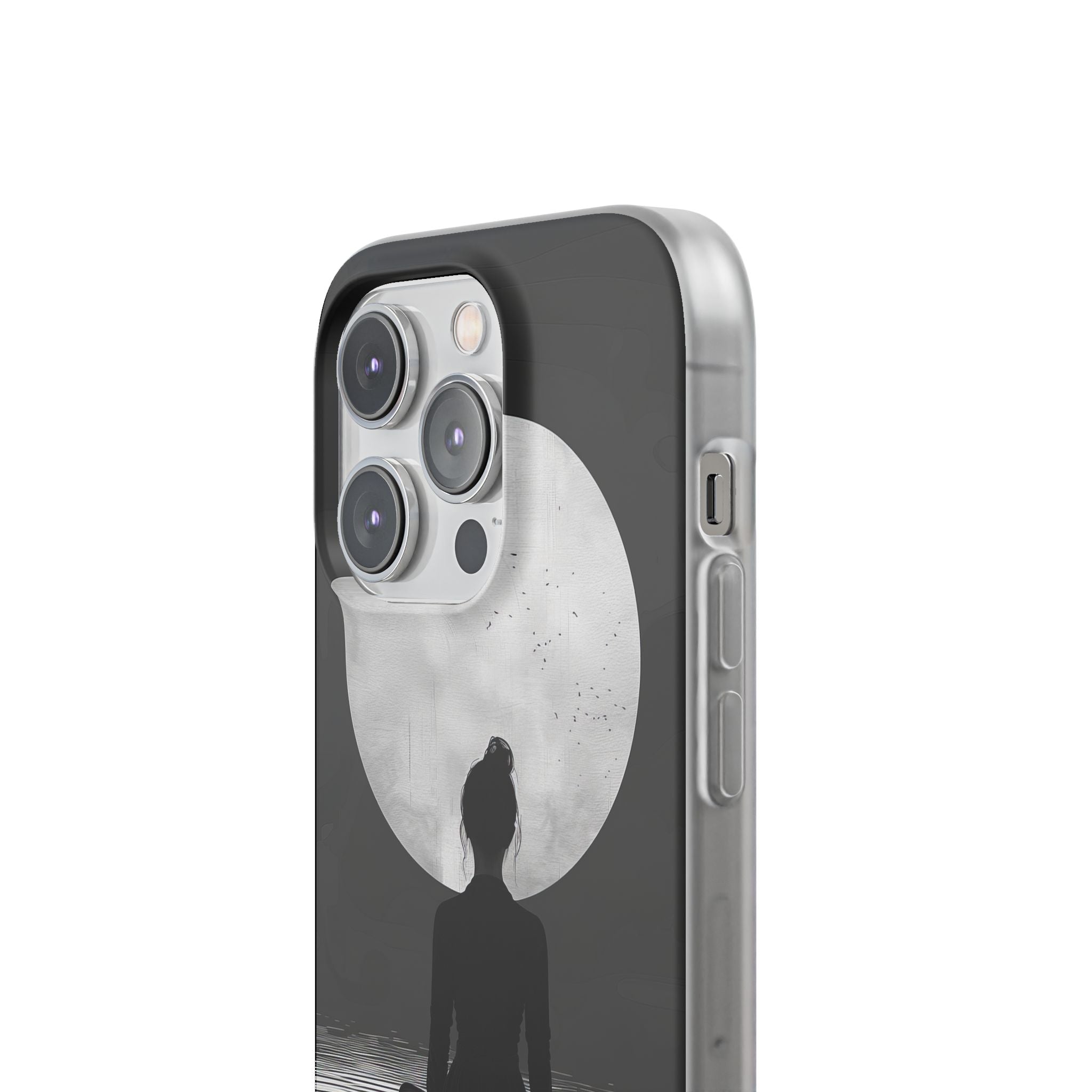 Silhouette Moonlight iPhone 14 Pro Case - Soft