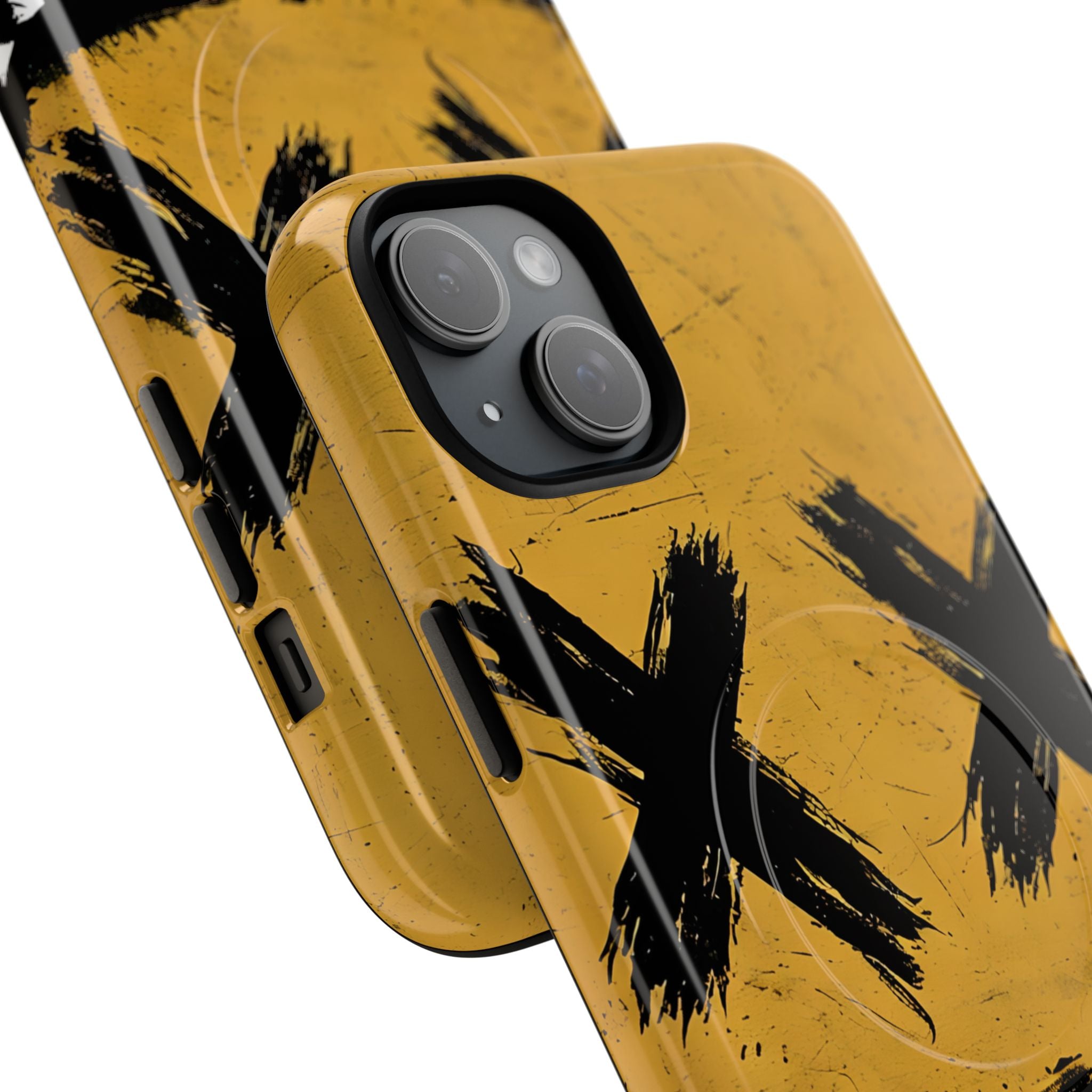 Jagged Smile Yellow iPhone 15 Plus Case - Tough+