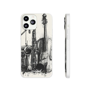 Jazz Ink Expressions | Flexible Phone Case for iPhone