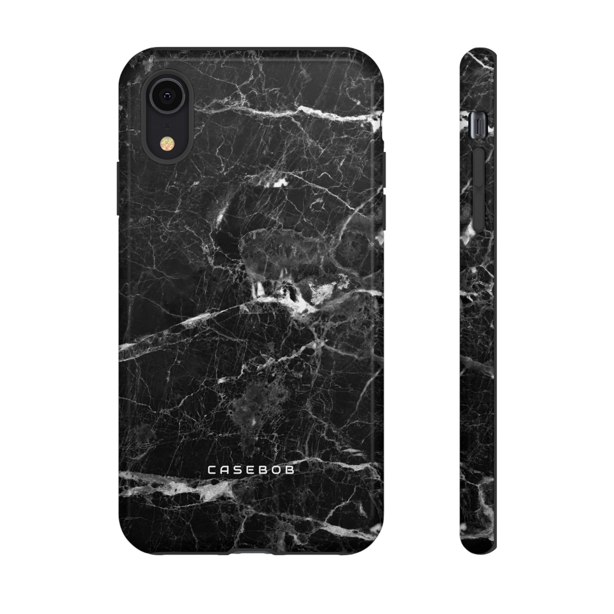 Black Marble - Protective Phone Case