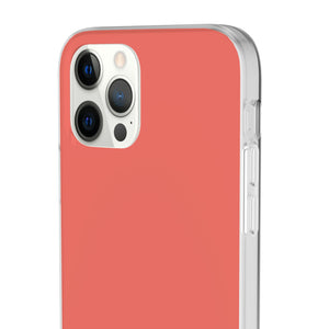 Living Coral Shade | Handyhülle für iPhone (Flexible Hülle)