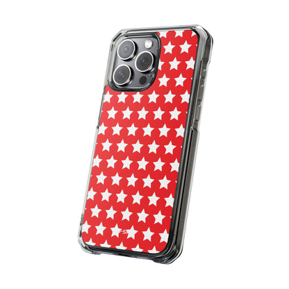 Red Star Symmetry iPhone Case - Impact