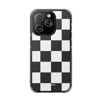 Symmetry In Squares iPhone Case - Impact