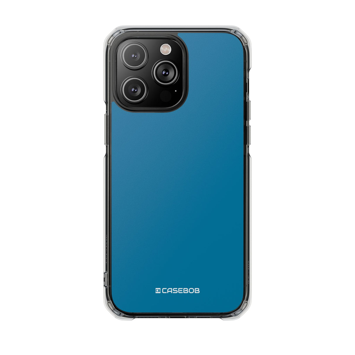 Cg Blue | Phone Case for iPhone (Clear Impact Case - Magnetic)