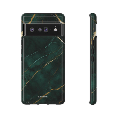 Emerald Veins Flow - Google Pixel Case