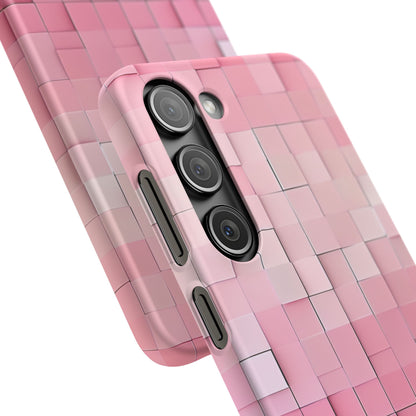 Gradient Pink Mosaic Samsung S23 - Slim Phone Case