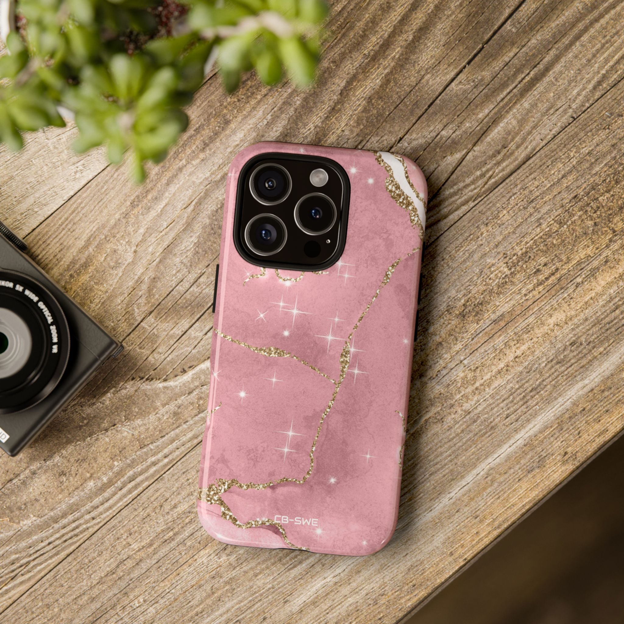 Pink Marble Luxe - iPhone Case