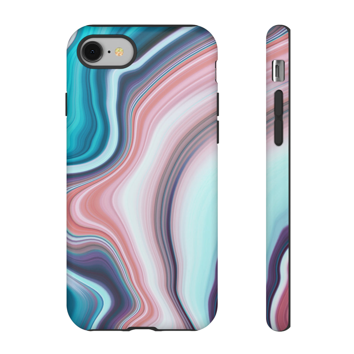 Pink Swirls - Protective Phone Case