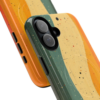 Wavy Forest Veil iPhone 16 Plus Case - Tough+