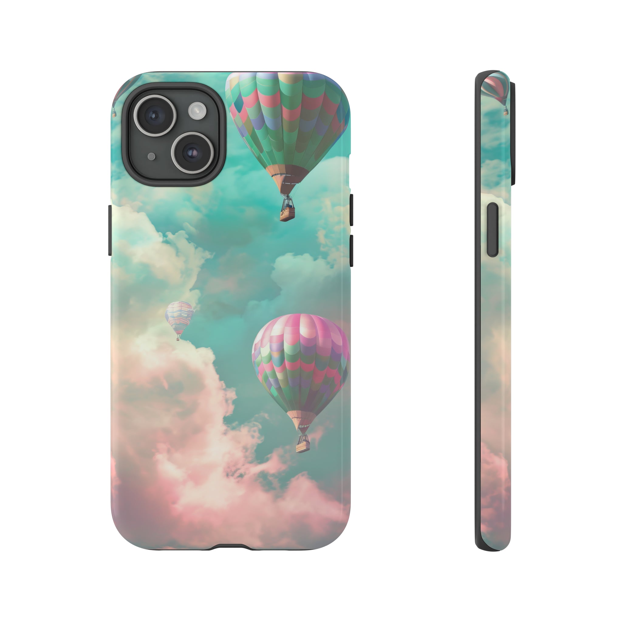 Pastel Balloon Escape - Protective Phone Case