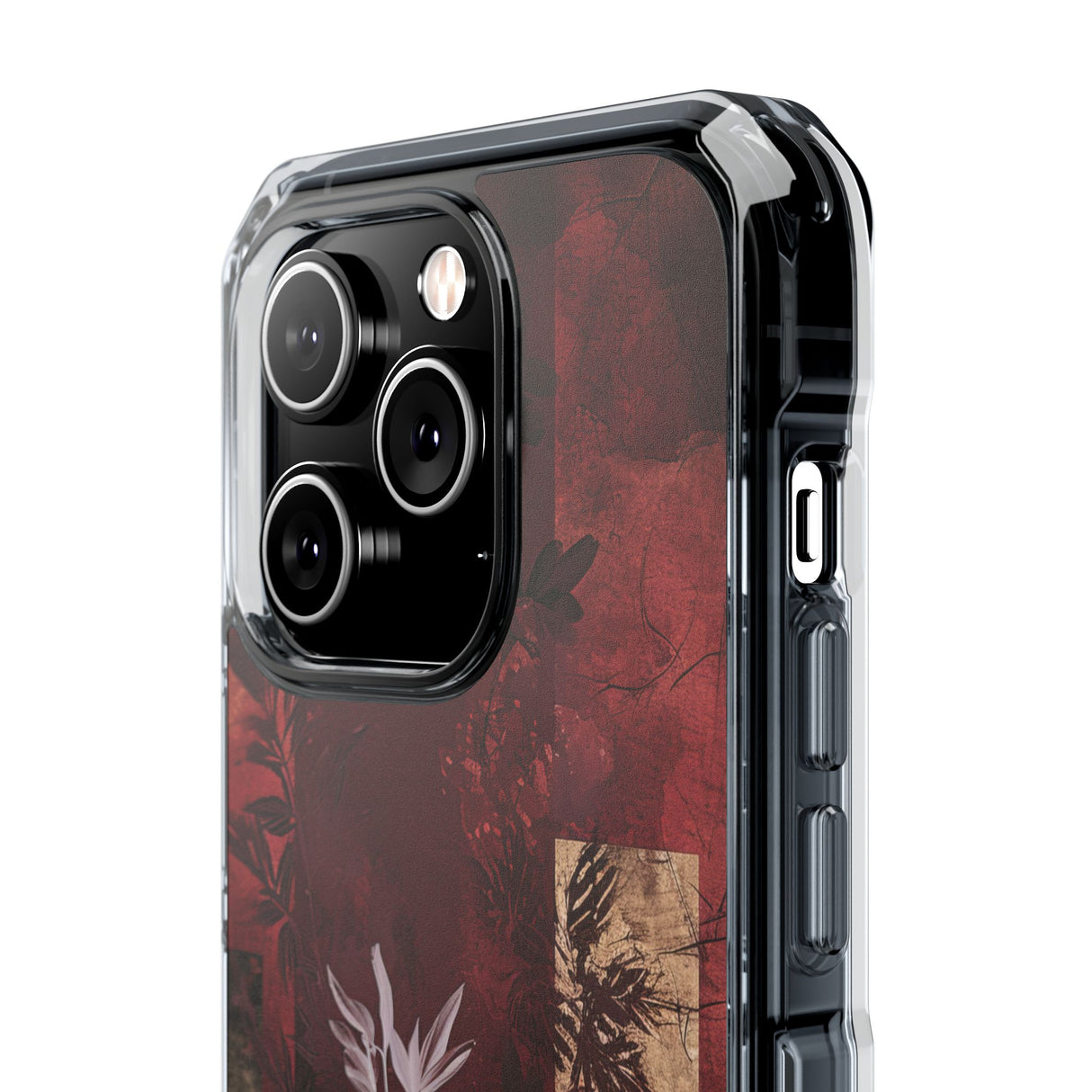 Marsala  Showcase | Phone Case for iPhone (Clear Impact Case - Magnetic)