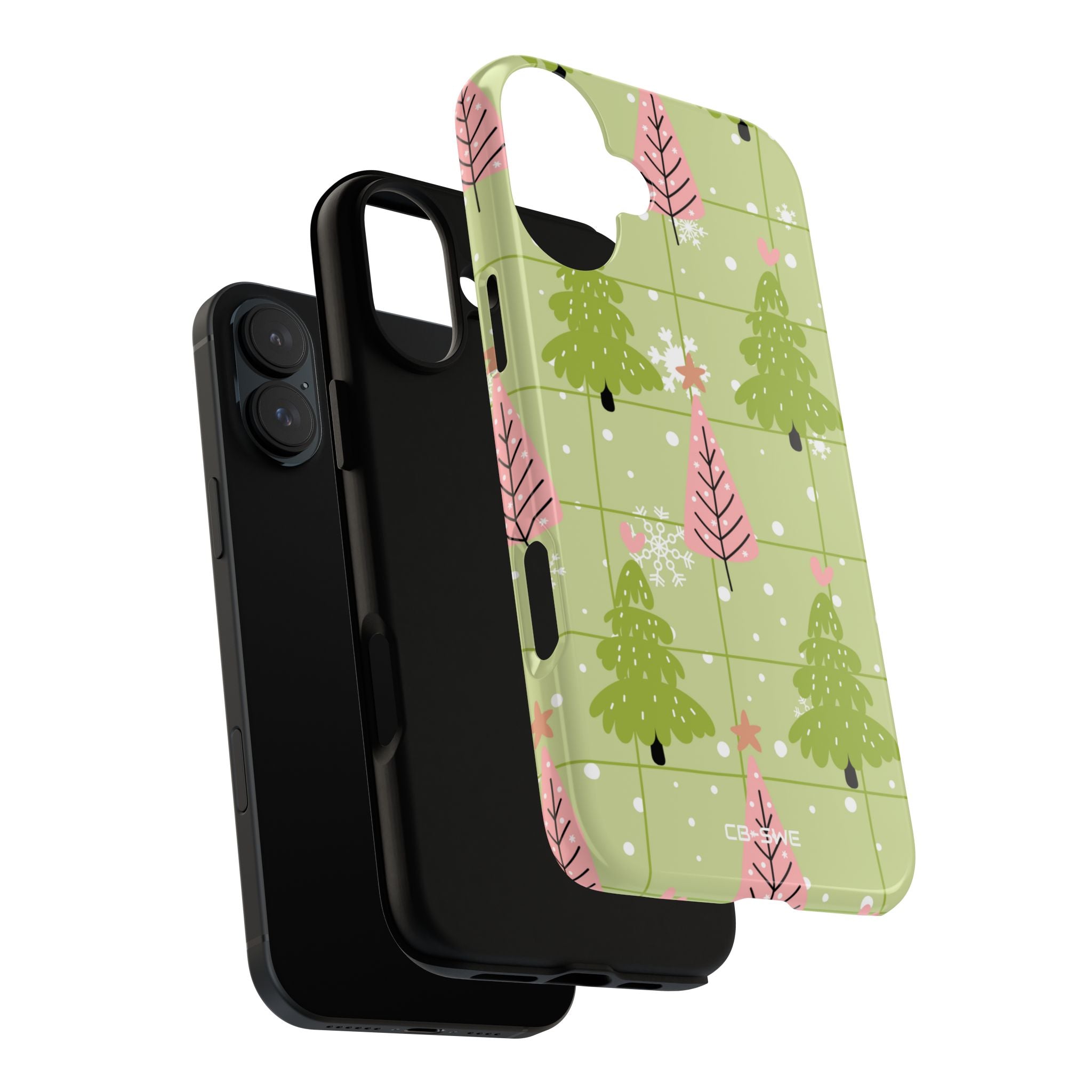 Whimsical Trees Dance - iPhone Case