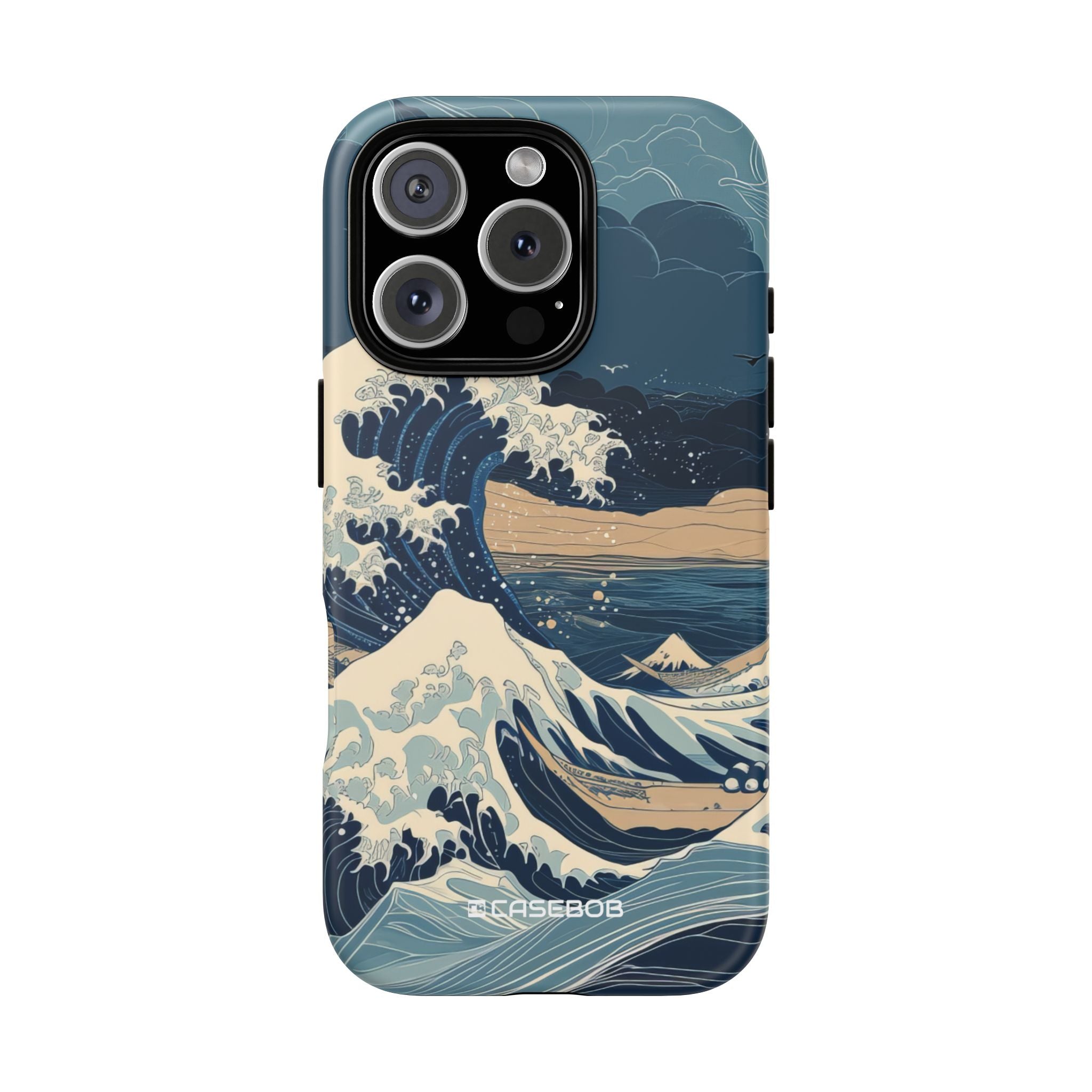 Ocean's Majesty: Ukiyo-e Waves - for iPhone 16