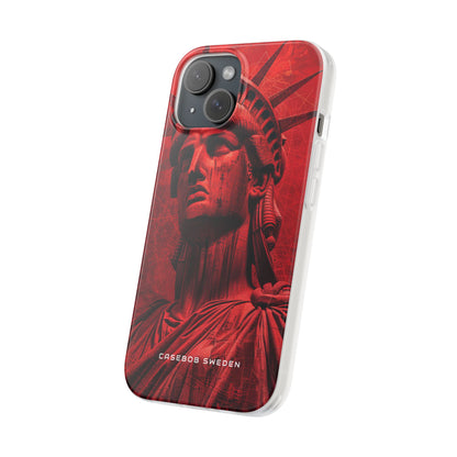 Zen Red Liberty Vision iPhone 15 - Flexi Phone Case