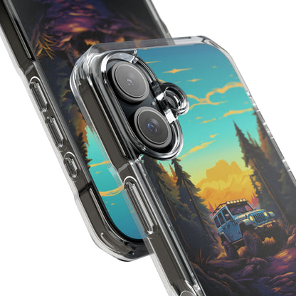 Sunset Adventure Trail iPhone Case - Impact