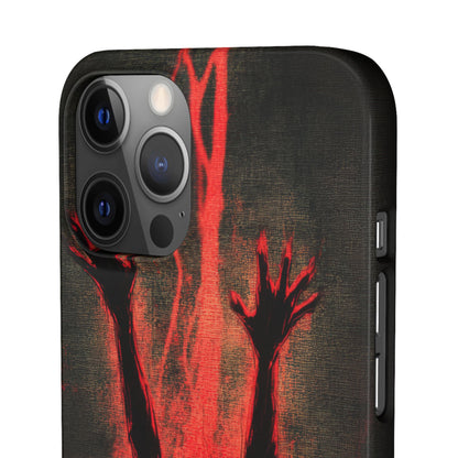 Gothic Crimson Ascension iPhone 12 - Slim Phone Case