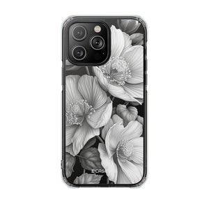 Botanical Elegance - Phone Case for iPhone (Clear Impact - Magnetic)