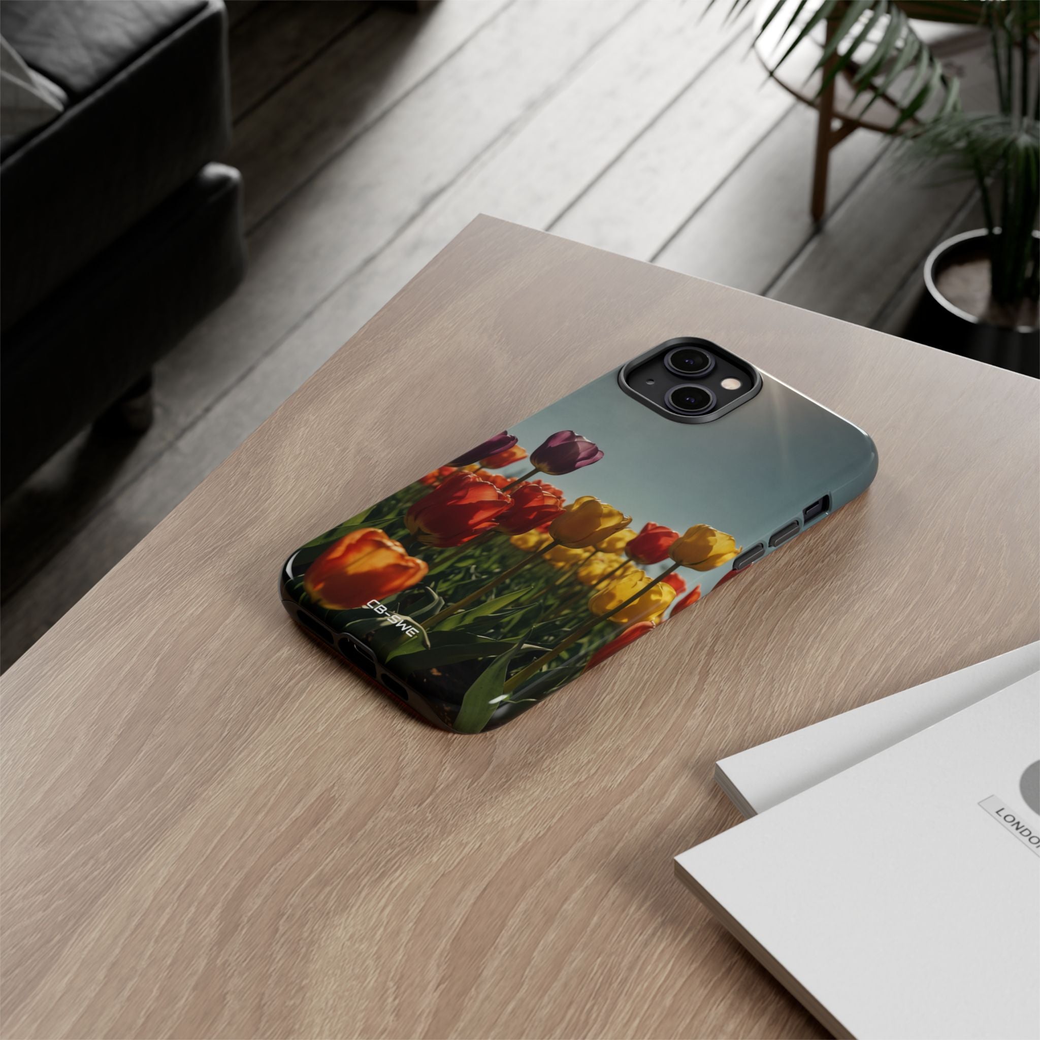 Tulips Embrace Sunlight - iPhone Case