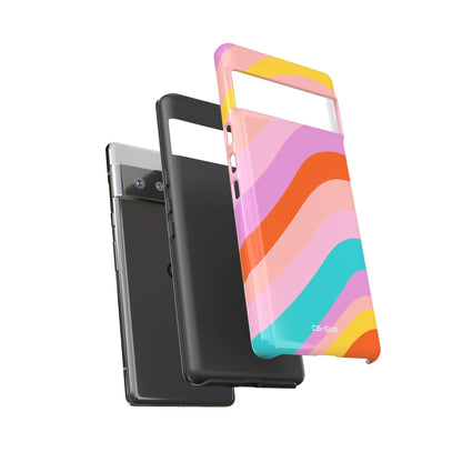 Fluid Color Waves - Google Pixel Case