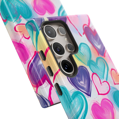 Hearts Dance Playfully - Samsung Case