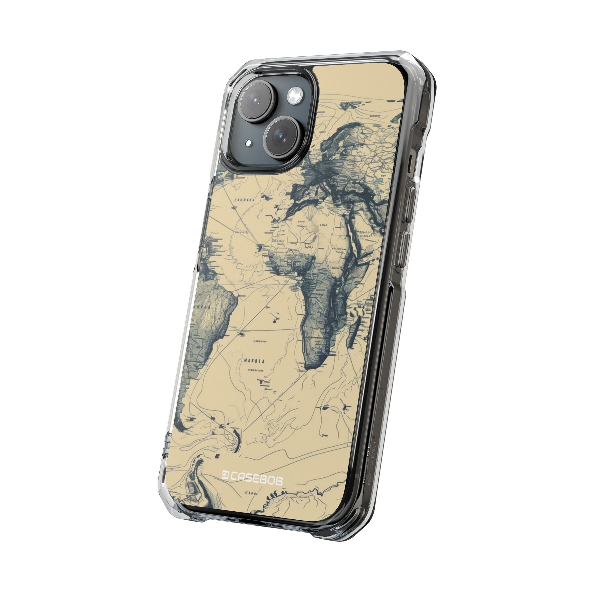 Vintage World Map - Phone Case for iPhone