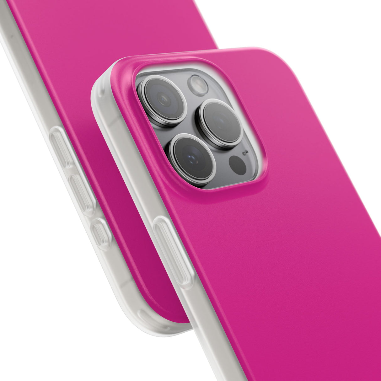 Hollywood Cerise | Handyhülle für iPhone (Flexible Hülle) 