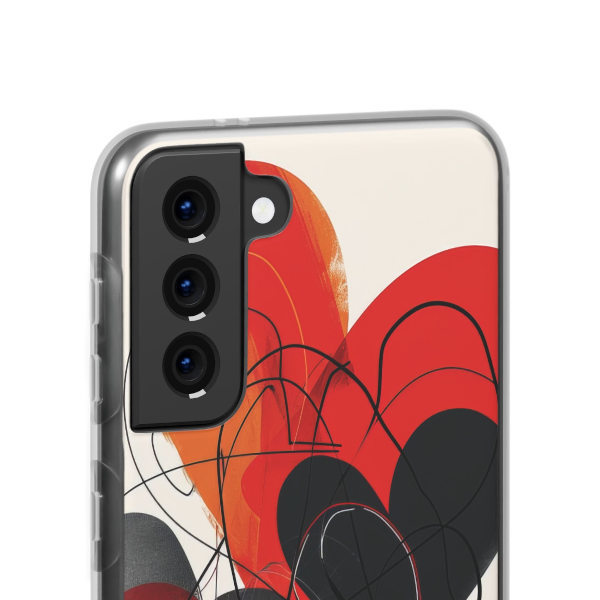 Fiery Hearts | Flexible Phone Case for Samsung Galaxy