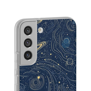 Cosmic Whimsy | Flexible Handyhülle für Samsung Galaxy