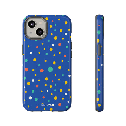 Colorful Dots Dance - iPhone Case