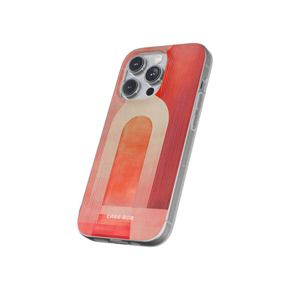 Crimson Arches iPhone 14 Pro Case - Soft