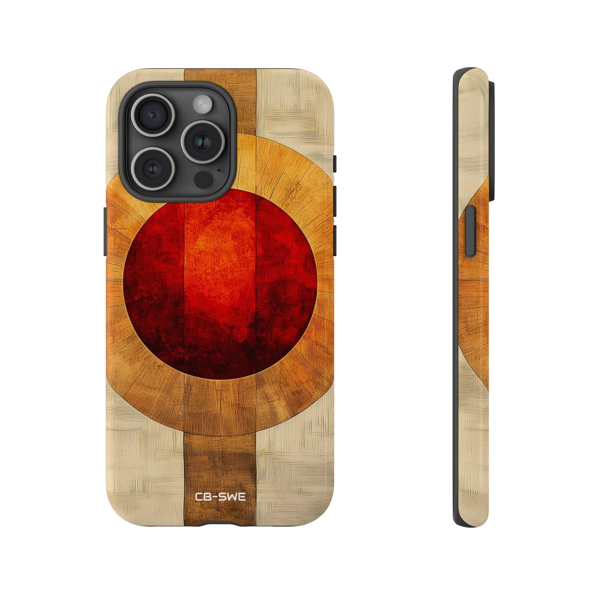 Warm Circles Embrace - iPhone Case