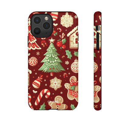 Gingerbread Smiles Shine - iPhone Case