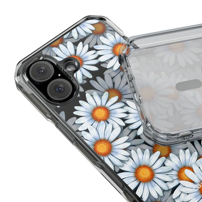 Daisies In Contrast iPhone Case - Impact