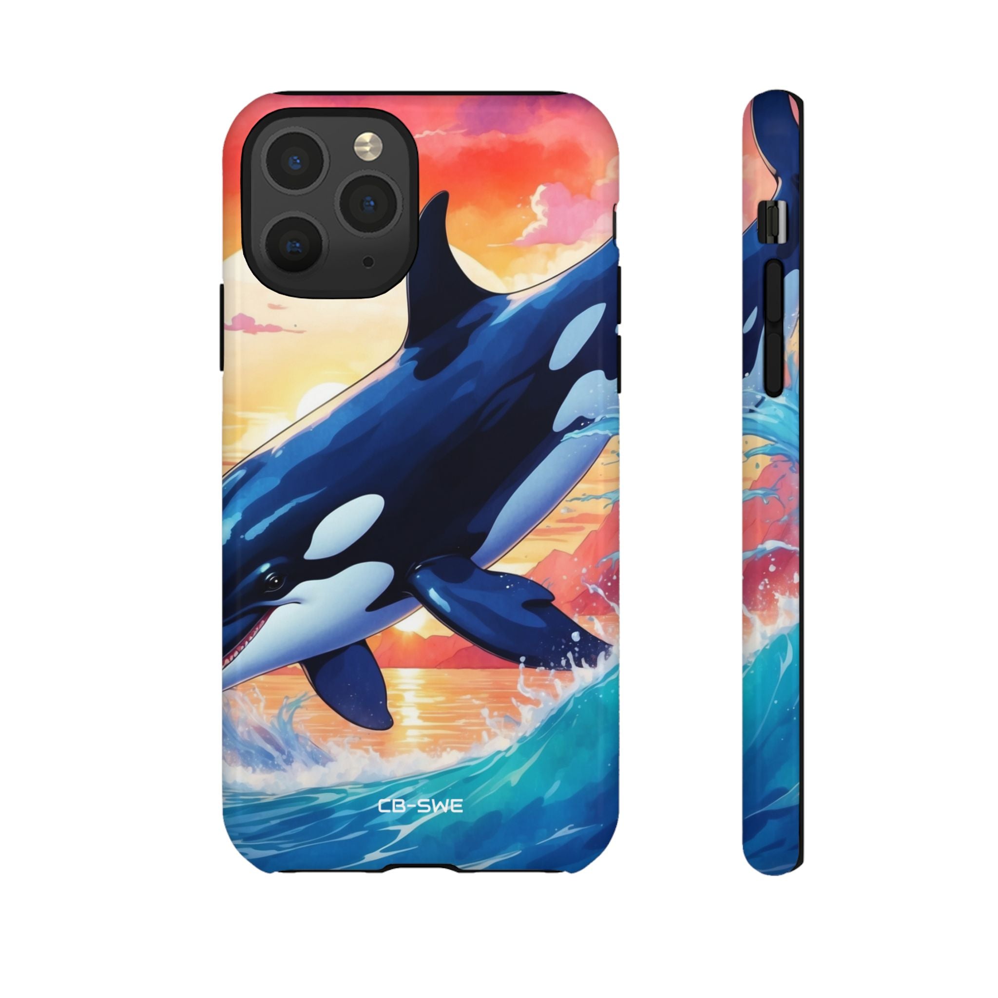 Orca Leaps Joyfully - iPhone Case