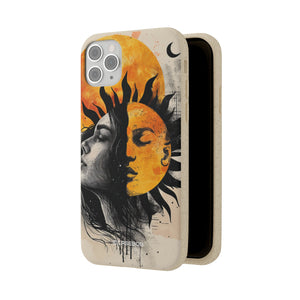 Sunlit Duality | Biodegradable Phone Case