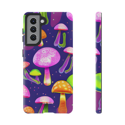 Neon Mushroom Dreams - Samsung Case