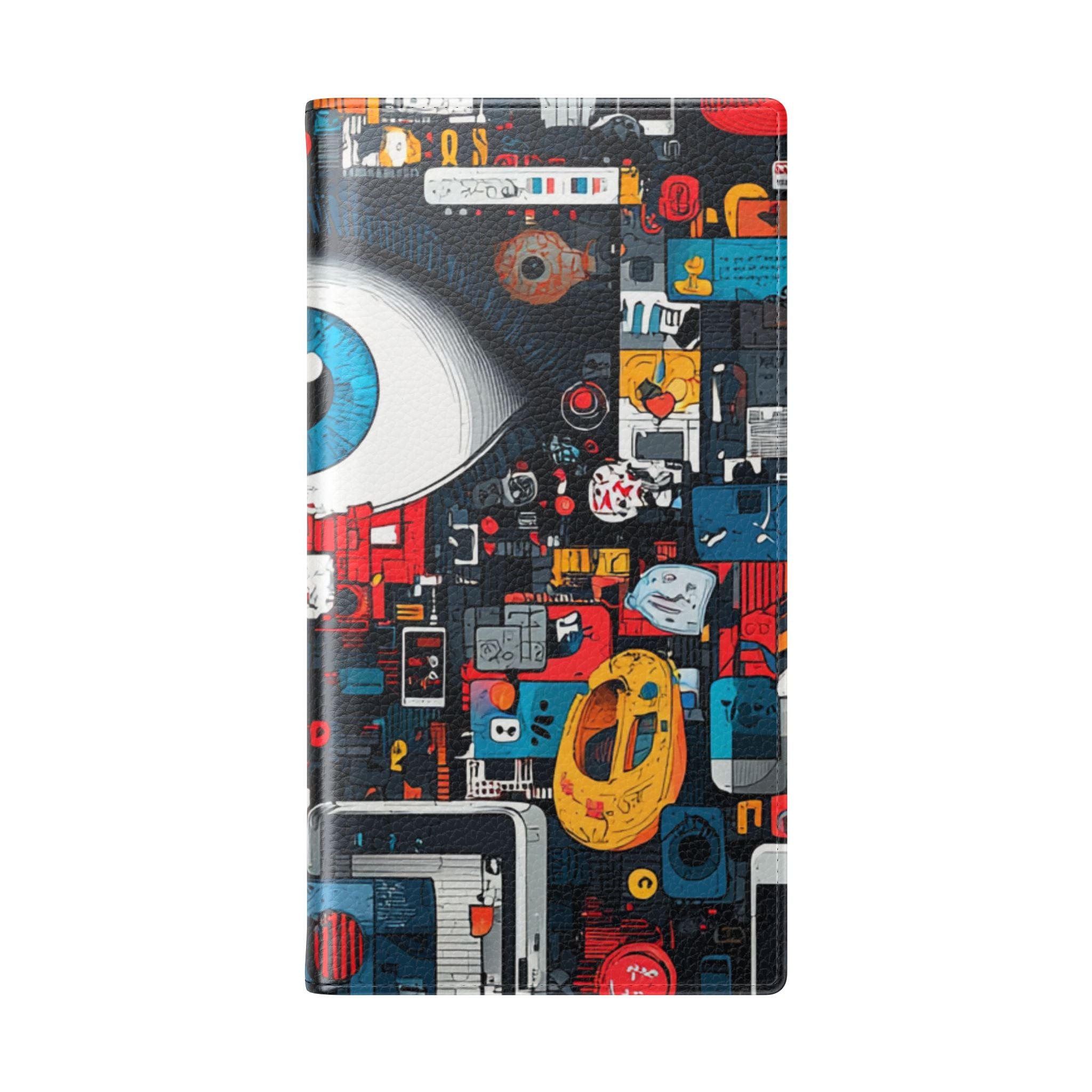 Blue Gaze Mosaic - Samsung S23 Ultra Case - Wallet
