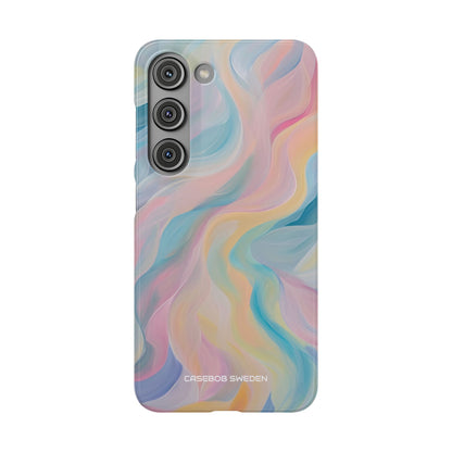 Dreamy Pastel Swirls - Slim Samsung S23 Phone Case