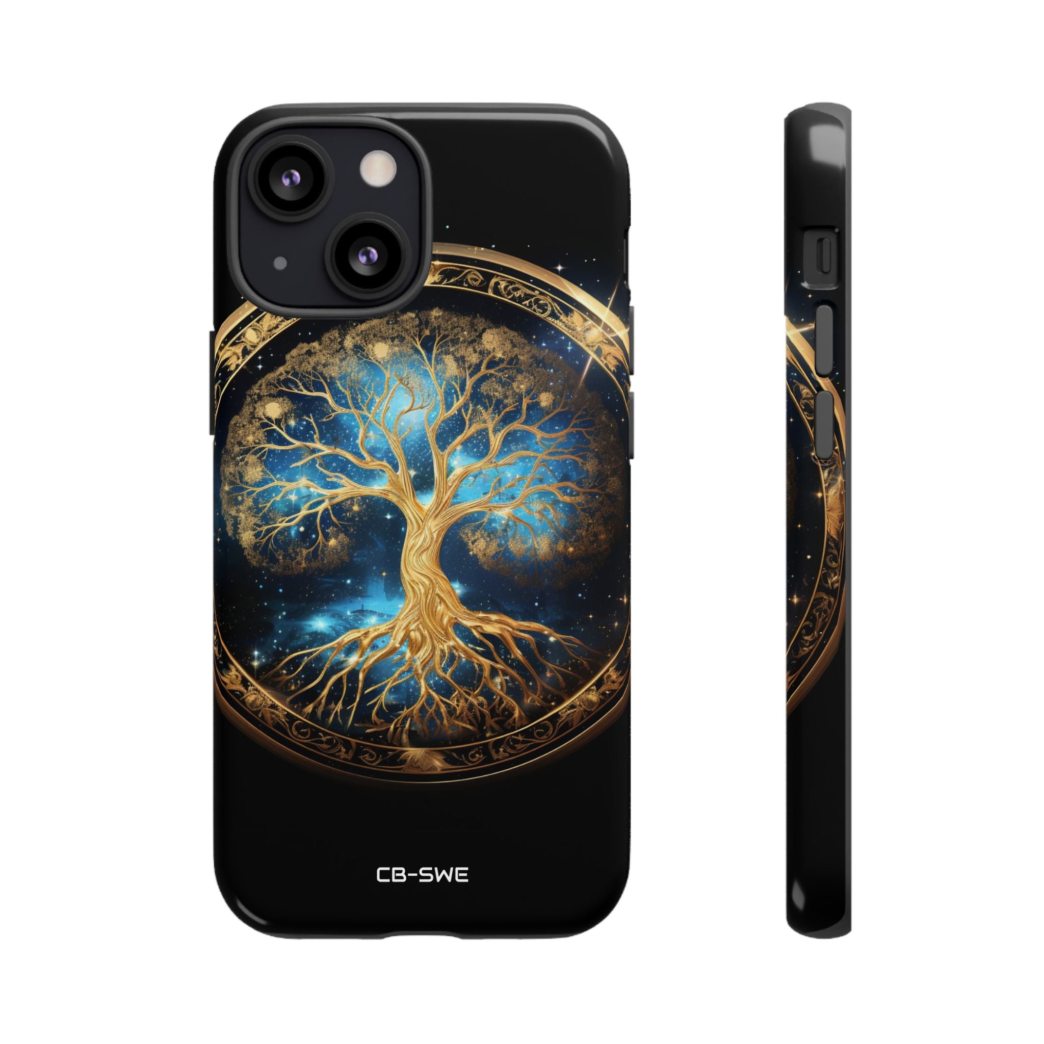 Cosmic Tree Radiance - iPhone Case